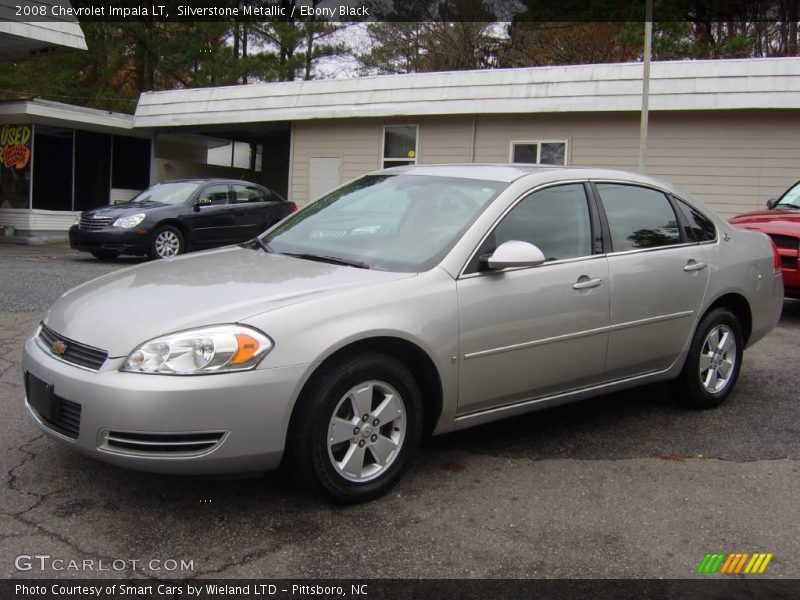 Silverstone Metallic / Ebony Black 2008 Chevrolet Impala LT