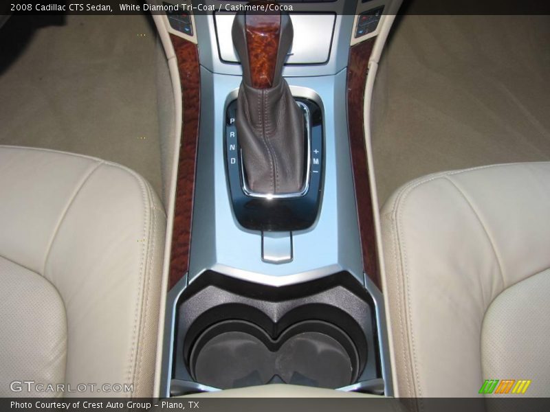 White Diamond Tri-Coat / Cashmere/Cocoa 2008 Cadillac CTS Sedan