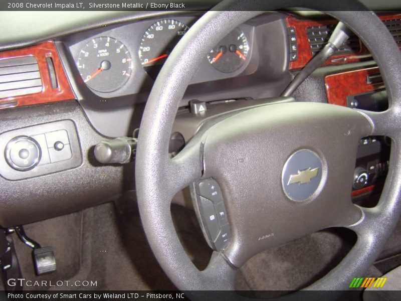 Silverstone Metallic / Ebony Black 2008 Chevrolet Impala LT