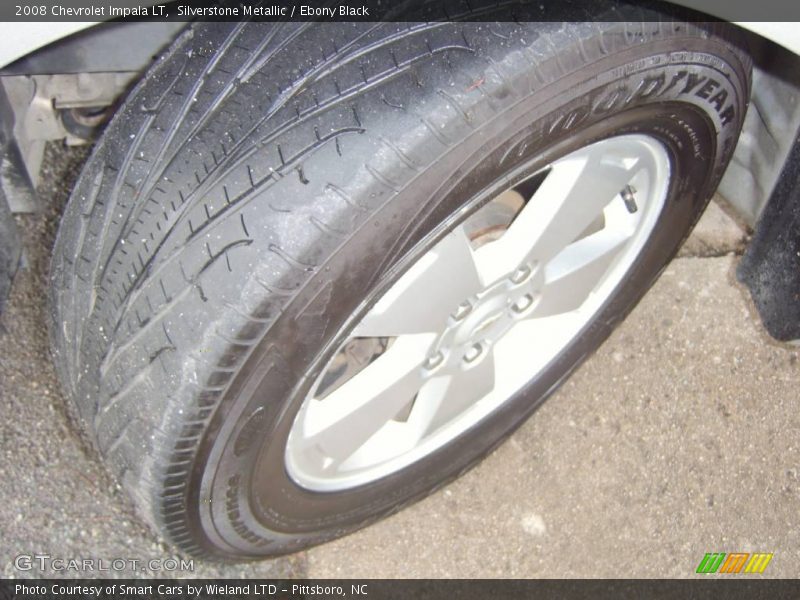 Silverstone Metallic / Ebony Black 2008 Chevrolet Impala LT