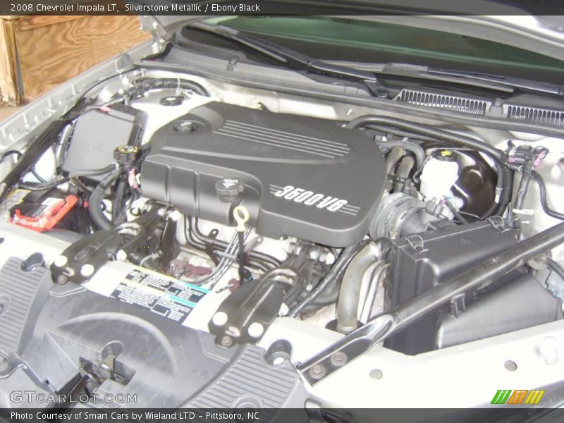 Silverstone Metallic / Ebony Black 2008 Chevrolet Impala LT
