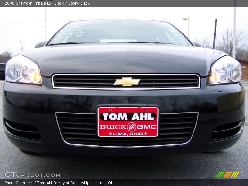 Black / Ebony Black 2008 Chevrolet Impala LS