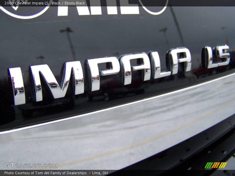 Black / Ebony Black 2008 Chevrolet Impala LS