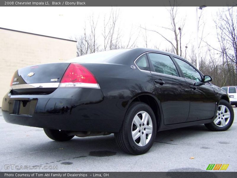 Black / Ebony Black 2008 Chevrolet Impala LS