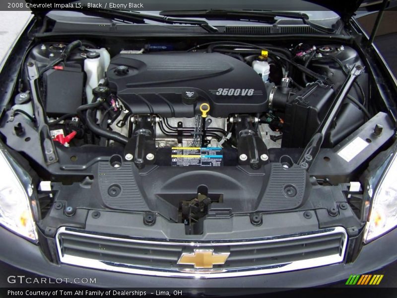 Black / Ebony Black 2008 Chevrolet Impala LS