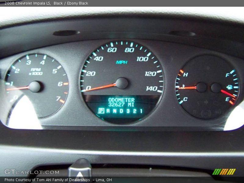 Black / Ebony Black 2008 Chevrolet Impala LS