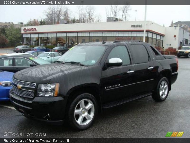 Black / Ebony 2008 Chevrolet Avalanche LTZ 4x4