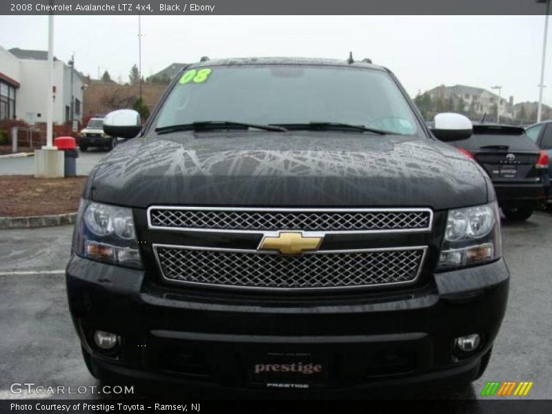 Black / Ebony 2008 Chevrolet Avalanche LTZ 4x4