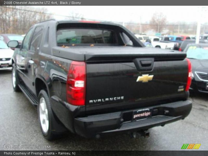 Black / Ebony 2008 Chevrolet Avalanche LTZ 4x4