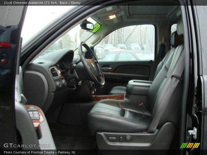 Black / Ebony 2008 Chevrolet Avalanche LTZ 4x4