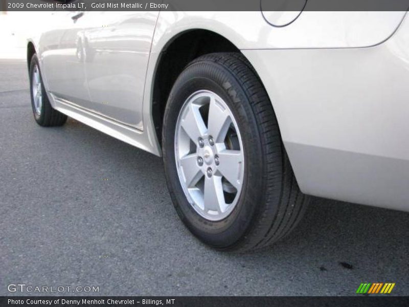 Gold Mist Metallic / Ebony 2009 Chevrolet Impala LT