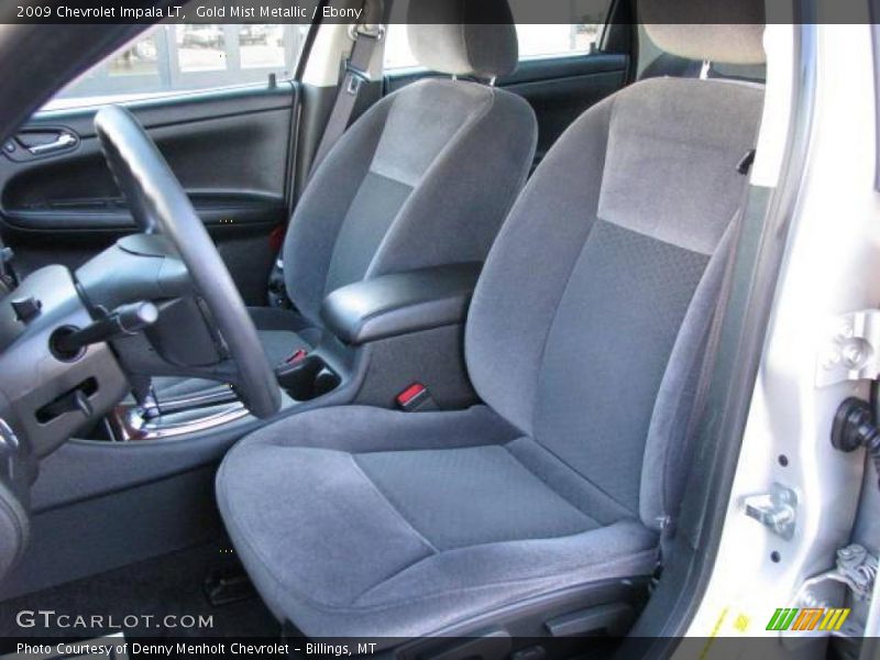 Gold Mist Metallic / Ebony 2009 Chevrolet Impala LT