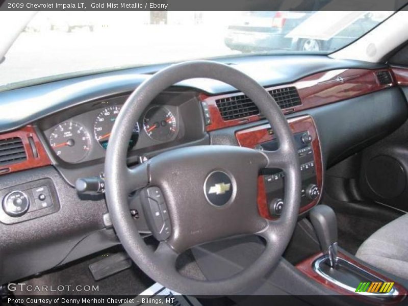 Gold Mist Metallic / Ebony 2009 Chevrolet Impala LT