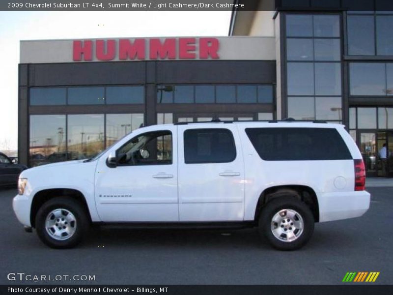 Summit White / Light Cashmere/Dark Cashmere 2009 Chevrolet Suburban LT 4x4