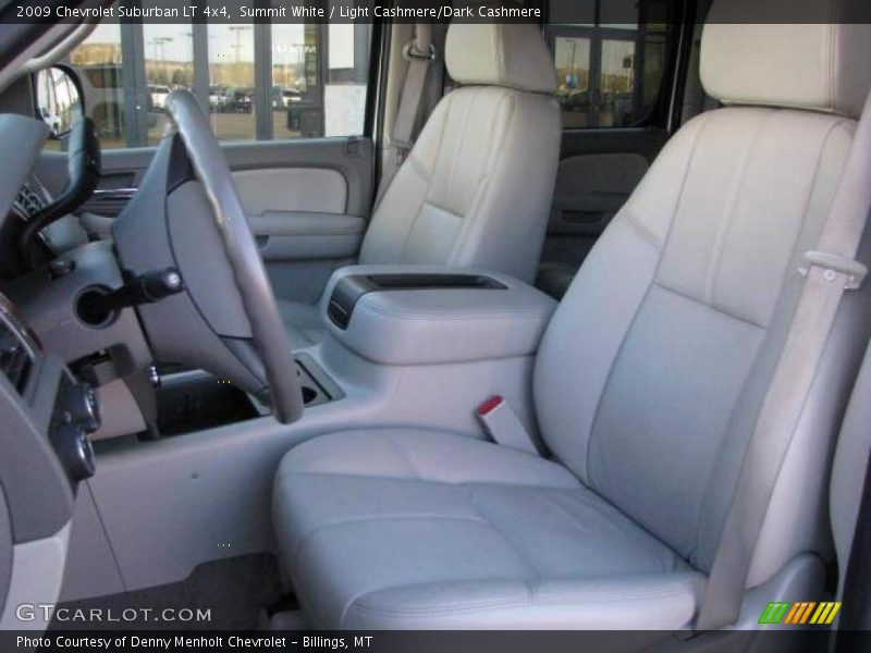 Summit White / Light Cashmere/Dark Cashmere 2009 Chevrolet Suburban LT 4x4