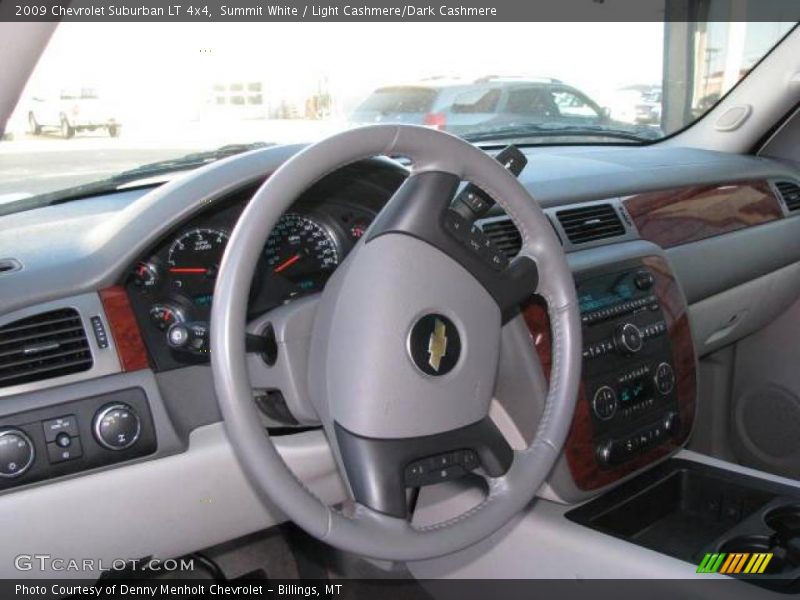 Summit White / Light Cashmere/Dark Cashmere 2009 Chevrolet Suburban LT 4x4