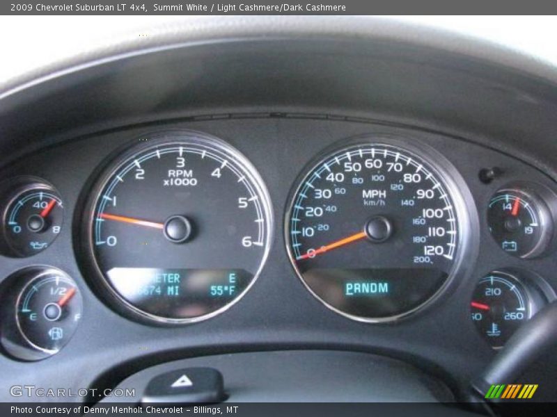 Summit White / Light Cashmere/Dark Cashmere 2009 Chevrolet Suburban LT 4x4