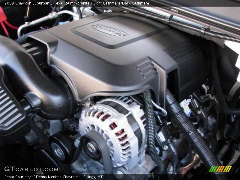 Summit White / Light Cashmere/Dark Cashmere 2009 Chevrolet Suburban LT 4x4