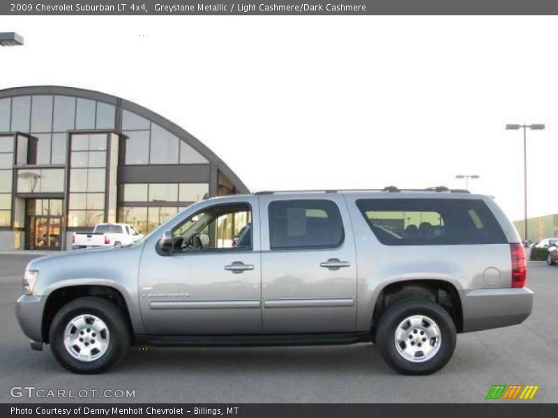 Greystone Metallic / Light Cashmere/Dark Cashmere 2009 Chevrolet Suburban LT 4x4