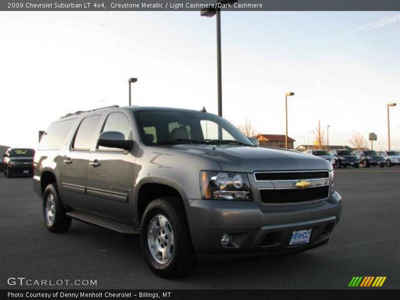 Greystone Metallic / Light Cashmere/Dark Cashmere 2009 Chevrolet Suburban LT 4x4