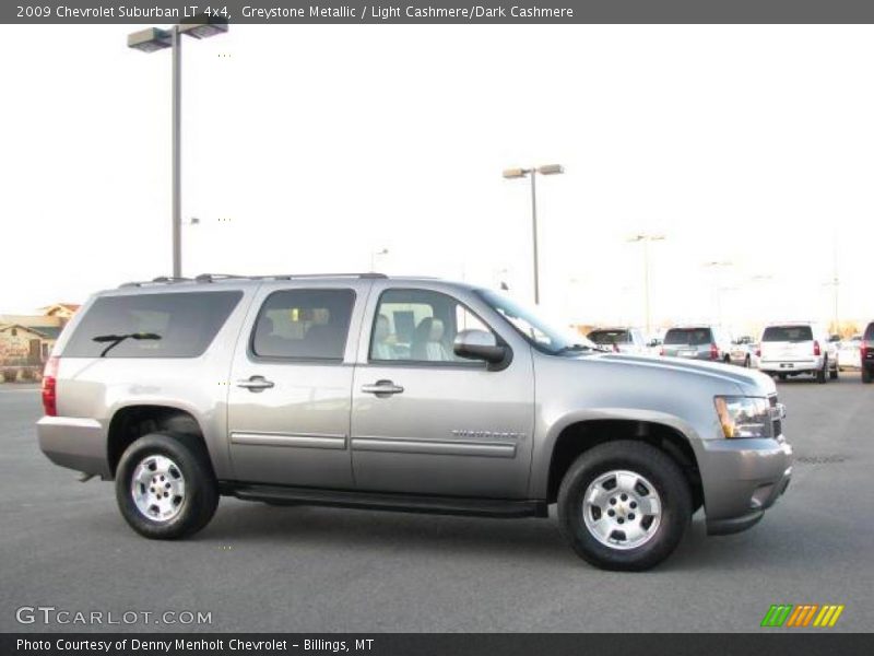 Greystone Metallic / Light Cashmere/Dark Cashmere 2009 Chevrolet Suburban LT 4x4