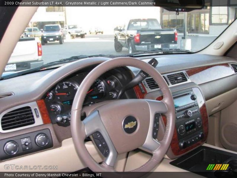 Greystone Metallic / Light Cashmere/Dark Cashmere 2009 Chevrolet Suburban LT 4x4
