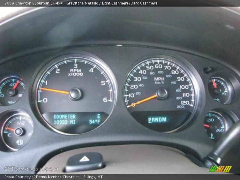 Greystone Metallic / Light Cashmere/Dark Cashmere 2009 Chevrolet Suburban LT 4x4