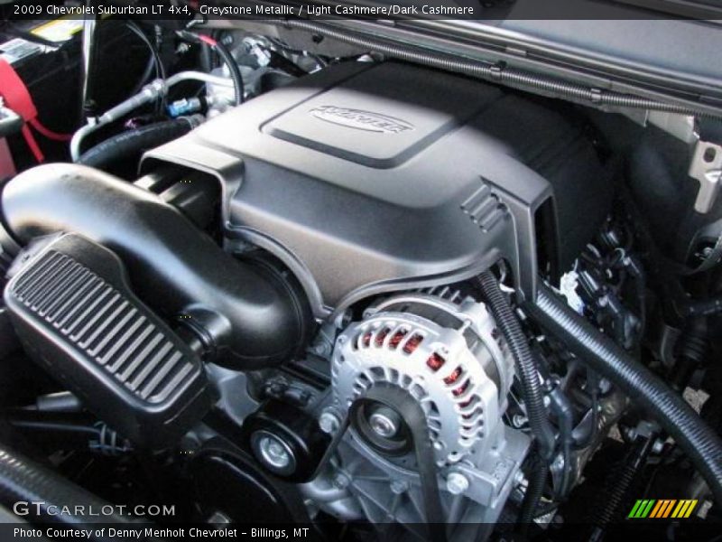 Greystone Metallic / Light Cashmere/Dark Cashmere 2009 Chevrolet Suburban LT 4x4