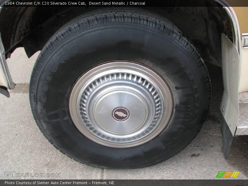 Desert Sand Metallic / Charcoal 1984 Chevrolet C/K C20 Silverado Crew Cab
