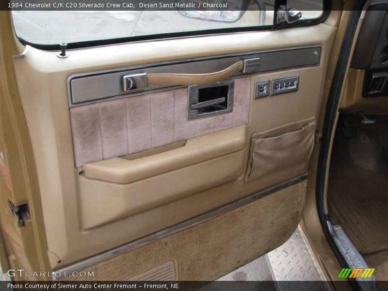 Desert Sand Metallic / Charcoal 1984 Chevrolet C/K C20 Silverado Crew Cab