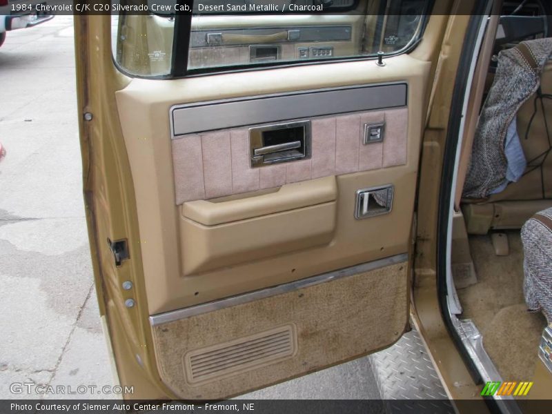 Desert Sand Metallic / Charcoal 1984 Chevrolet C/K C20 Silverado Crew Cab