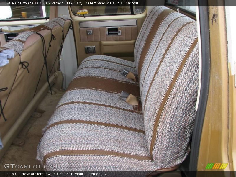 Desert Sand Metallic / Charcoal 1984 Chevrolet C/K C20 Silverado Crew Cab