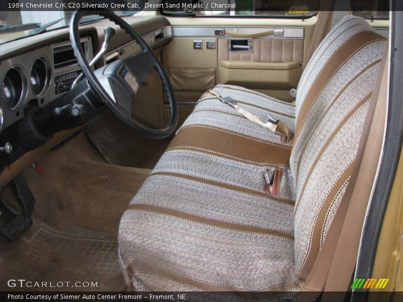 Desert Sand Metallic / Charcoal 1984 Chevrolet C/K C20 Silverado Crew Cab