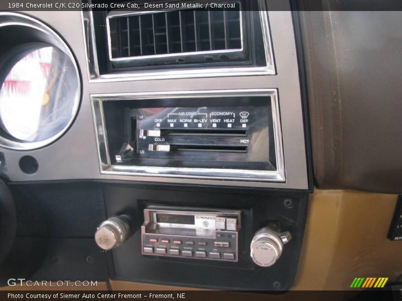 Desert Sand Metallic / Charcoal 1984 Chevrolet C/K C20 Silverado Crew Cab