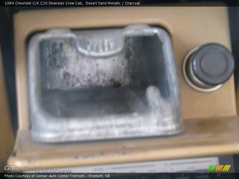 Desert Sand Metallic / Charcoal 1984 Chevrolet C/K C20 Silverado Crew Cab