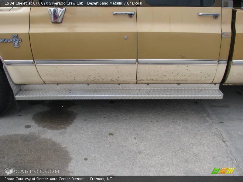 Desert Sand Metallic / Charcoal 1984 Chevrolet C/K C20 Silverado Crew Cab