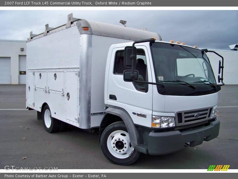 Oxford White / Medium Graphite 2007 Ford LCF Truck L45 Commercial Utility Truck