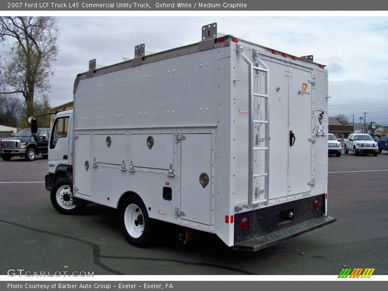 Oxford White / Medium Graphite 2007 Ford LCF Truck L45 Commercial Utility Truck