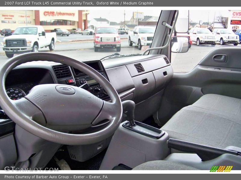 Oxford White / Medium Graphite 2007 Ford LCF Truck L45 Commercial Utility Truck