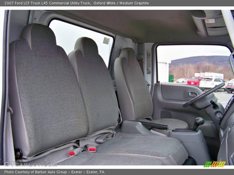Oxford White / Medium Graphite 2007 Ford LCF Truck L45 Commercial Utility Truck