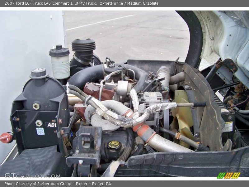 Oxford White / Medium Graphite 2007 Ford LCF Truck L45 Commercial Utility Truck