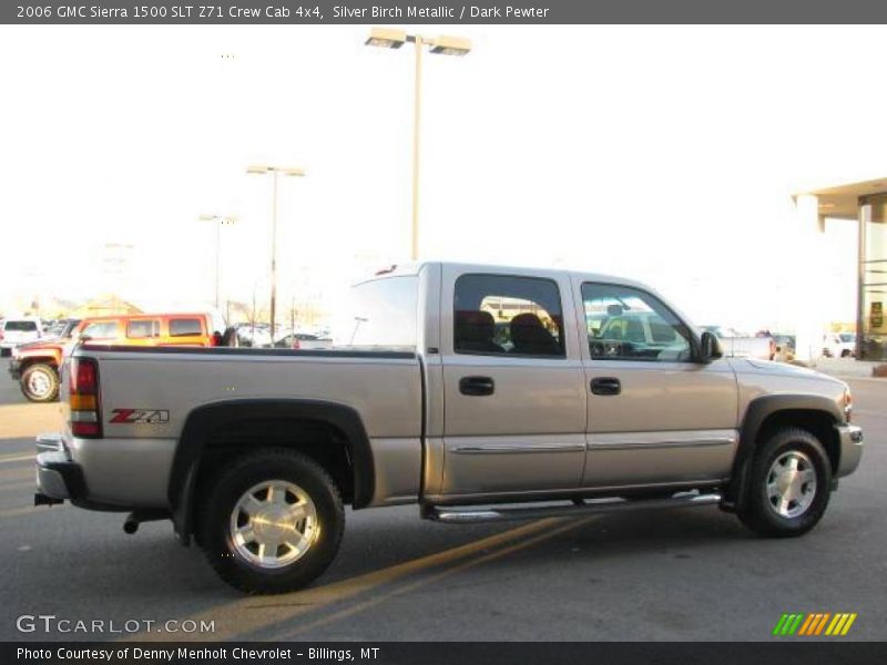 Silver Birch Metallic / Dark Pewter 2006 GMC Sierra 1500 SLT Z71 Crew Cab 4x4