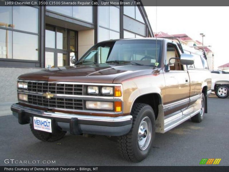 Light Mesa Brown / Tan 1989 Chevrolet C/K 3500 C3500 Silverado Regular Cab