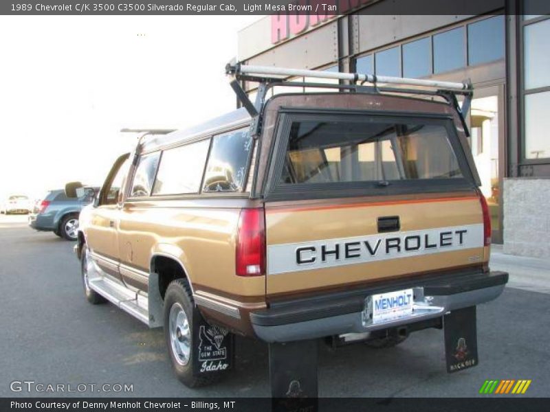 Light Mesa Brown / Tan 1989 Chevrolet C/K 3500 C3500 Silverado Regular Cab