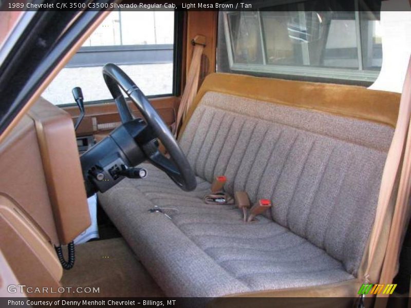 Light Mesa Brown / Tan 1989 Chevrolet C/K 3500 C3500 Silverado Regular Cab