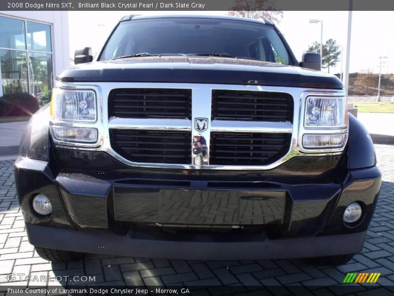 Brilliant Black Crystal Pearl / Dark Slate Gray 2008 Dodge Nitro SXT