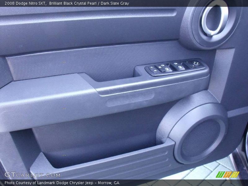 Brilliant Black Crystal Pearl / Dark Slate Gray 2008 Dodge Nitro SXT