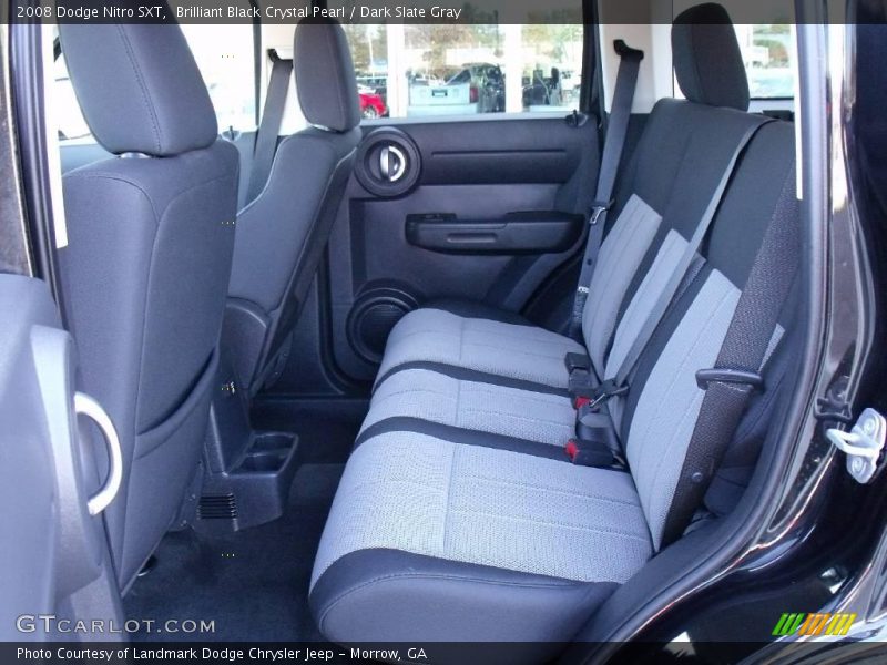 Brilliant Black Crystal Pearl / Dark Slate Gray 2008 Dodge Nitro SXT