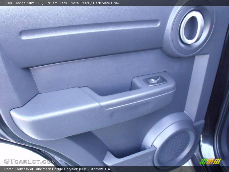 Brilliant Black Crystal Pearl / Dark Slate Gray 2008 Dodge Nitro SXT