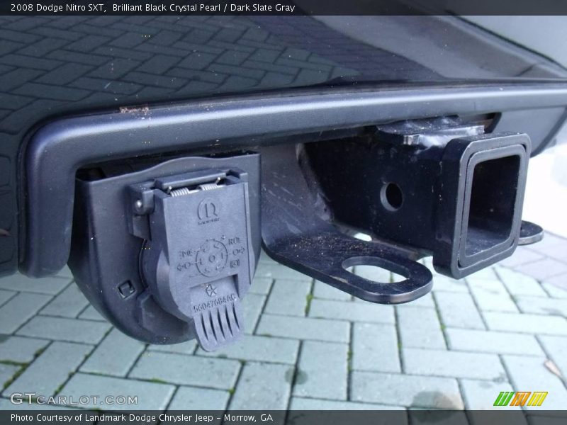 Brilliant Black Crystal Pearl / Dark Slate Gray 2008 Dodge Nitro SXT